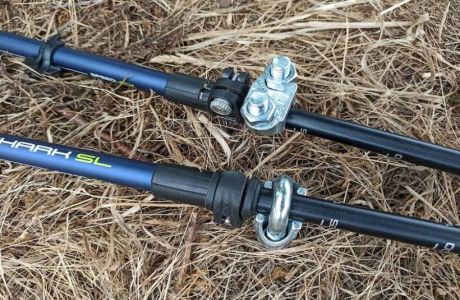 Lastrando los bastones de Nordic Walking en casa