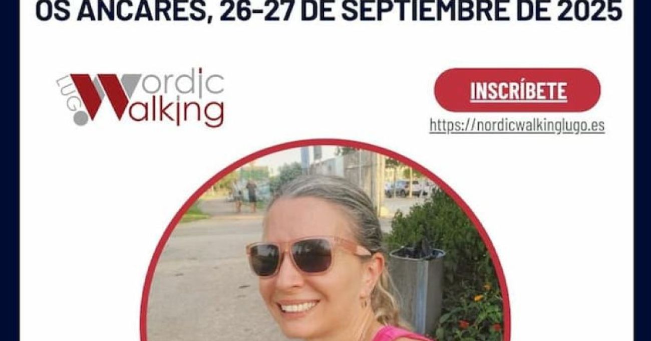 Nordic Walking femenino en el corazón de los Ancares