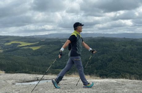 Segunda jornada. Rodando sobre el pie.