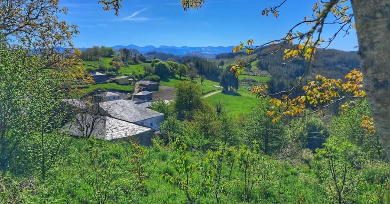 Primavera en el río Donsal.
