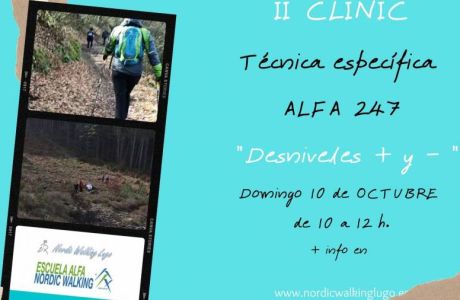 II Clinic de Técnica específica  ALFA 247  "Desniveles + y -"